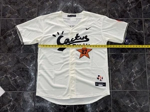 Travis Scott Cactus Jack Astros Jersey Cream L José Altuve Limited Edition - Picture 1 of 17