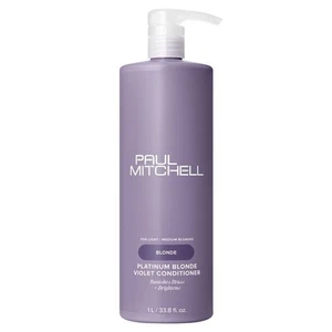 Paul Mitchell Platinum Blonde Violet Shampoo & Conditioner 33.8 fl.oz Duo - Picture 1 of 2