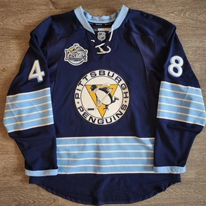 Pittsburgh Penguins 2011 Winter Classic Reebok Authentic Tyler Kennedy Jersey 50 - Picture 1 of 10