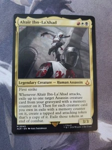 MTG Altair Ibn-La'Ahad Universe Beyond Assassins Creed Mythic NM 2024 - Bild 1 von 6