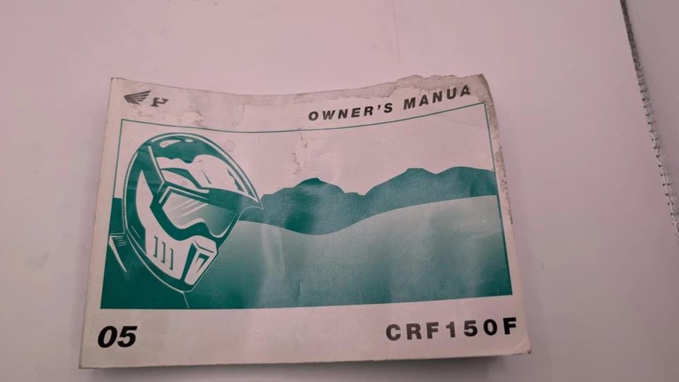Honda CRF150F 2005 manual del propietario Foto 1 de 1