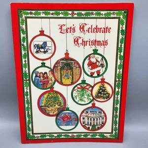 Vintage Lets Celebrate Christmas 1978 Ideals Publication American Traditions - Imagen 1 de 7