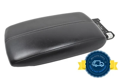 2020-2024 Nissan Sentra Center Console Black Leather Armrest Top Lid OEM - Image 1 of 4