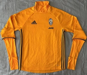 Juventus Herren Small S Langarm Goalie Training Top Trikot Gold Fußball Adidas - Bild 1 von 14