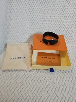 Men’s Louis Vuitton LV Slim Bracelet Adjustable Size Brand New With Packaging - Image 1 of 4