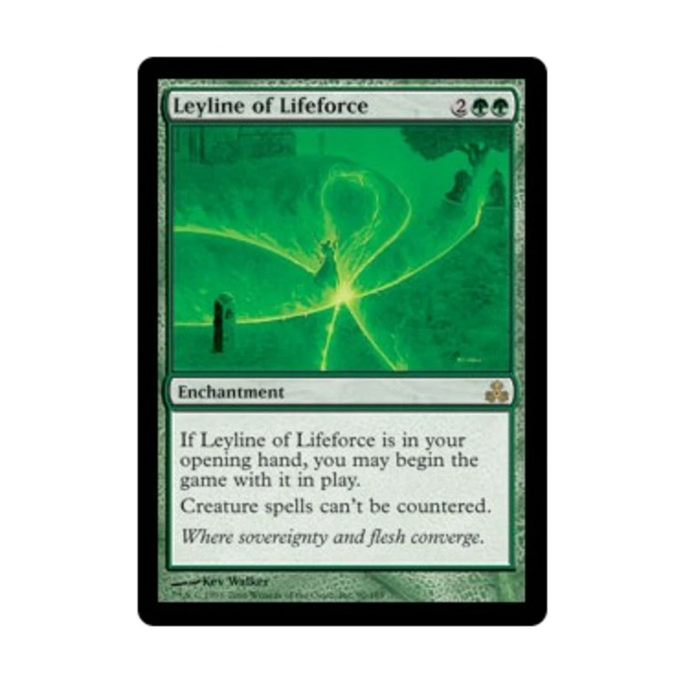 WOTC MtG Guildpact Leyline of Lifeforce (R) VG - Image 1 of 1