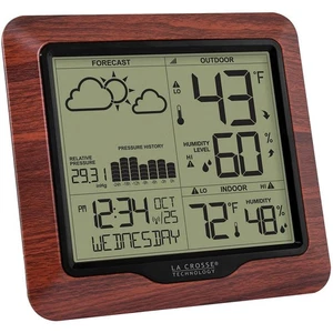 308-1417BL Backlight Wireless Forecast Station with Pressure - Picture 1 of 2