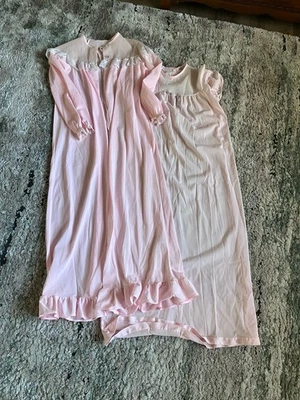 Conjunto de vestido/vestido de noche rosa vintage de Su Majestad años 80 para niñas jóvenes talla 12 niña Foto 1 de 4