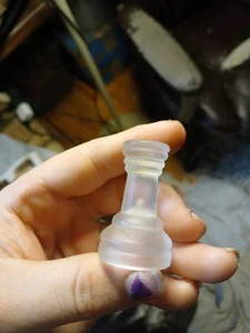 Scacchiera in vetro trasparente smerigliato - Torre - Foto 1 di 4