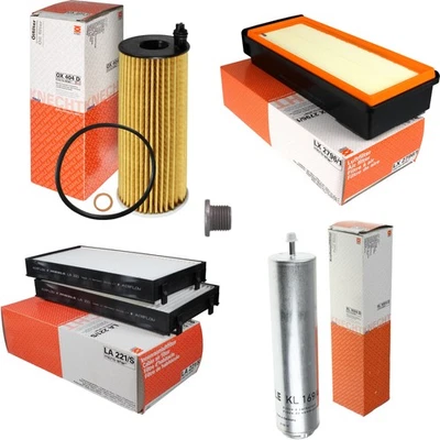 MAHLE Inspección Set Filtro Para BMW X5 XDRIVE30D XDRIVE40D X6 - Imagen 1 de 4