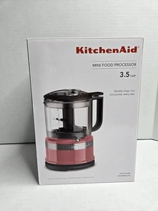 NEW 🍉  KitchenAid 3.5 Cup Food Chopper Processor KFC3516WM Watermelon PINK  - Picture 1 of 11
