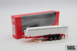 Herpa Silo trailer Feldbinder 60m³ white No. 075824 1:87 /HN2848 - Picture 1 of 1