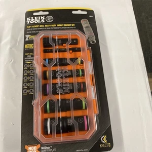 Klein Tools 65619 Flip-10 Deep Metric Heavy Duty Impact Socket Set      - Bild 1 von 4