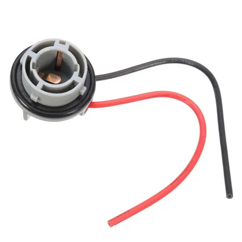 2pcs 1156 Car Light Bulb Socket BA15S Lamp Holder P21W Adapter Base Connector - Image 1 of 4