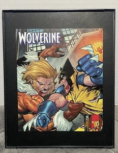Wolverine #11 Marvel Comic Wall Art Framed 8" X 10" - Picture 1 of 3