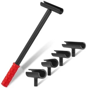 Türscharnier-Einstellwerkzeug-Set, 4-in-1 Scharnierspaltschlüssel ‎passt Achsschenkel 16 mm-24 mm - Bild 1 von 13