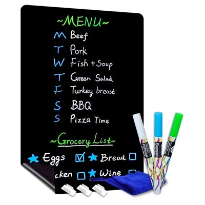 Magnettafel Küchenplaner 43x28cm Magnetisch To-do Einkaufsliste Notiz - Bild 1 von 4