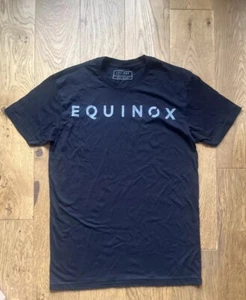 Equinox Official Medium Black Men’s T Shirt New - Picture 1 of 4