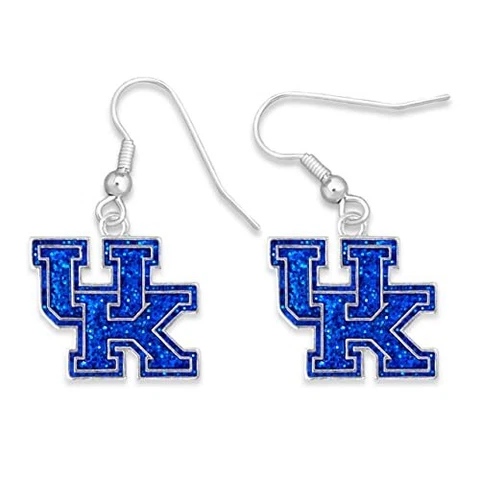 43345 Kentucky Glitter Logo Earrings UK Cover