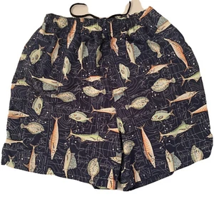 Bañador de pesca pequeño Nat Nast para hombre estampado de peces de aguas profundas - Imagen 1 de 10