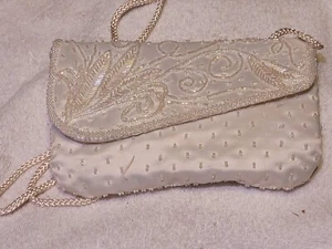 VTG Coloriffics Evening Clutch/Handbag w/braided strap - Picture 1 of 6