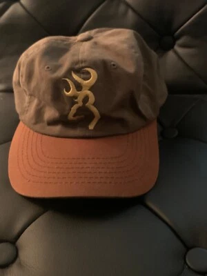 Sombrero de cazador de ciervos camionero talla única marrón vintage hecho en Corea Foto 1 de 4