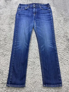 Rag Bone Jeans Women 30 Dre Boyfriend Slim Straight Stretch High Rise Denim Pant - Picture 1 of 13
