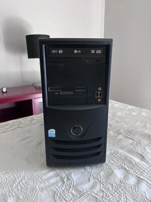 Intel Desktop LG  Super Multi Tower Serial #7490-P4DDR2.8V Hard Drive WD80GBSATA - Image 1 of 4