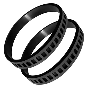 2-Pack Band Saw Pulley Tires Milwaukee Bandsaw 2629-20/6242-6 Replacement Black - Picture 1 of 11