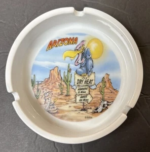 Arizona Western Theme Desert Theme Arizona Ashtray. - Picture 1 of 5