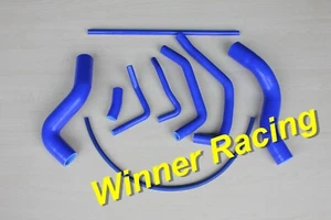 Fit TOYOTA LAND CRUISER HZJ70-HZJ79 1HZ 4.2L DIESEL 1990-2004 SILICONE HOSE BLUE - Picture 1 of 3