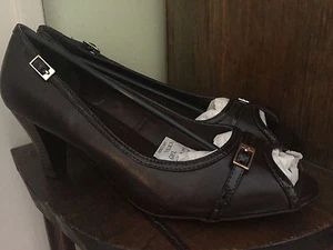 AVON PEEPTOE-ABSATZ ELEGANTE SCHUHE 4 ZOLL GRÖSSE 10 - Bild 1 von 2