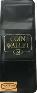 Whitman Harris  24 Pockets Coin Wallet  Album   2 3/4'' W x 7'' L  - #68722