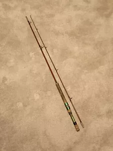 Vintage Phillipson Two Piece 7' Fiberglass Fly Rod P705C 6oz. Fishing Pole Nice - Picture 1 of 10