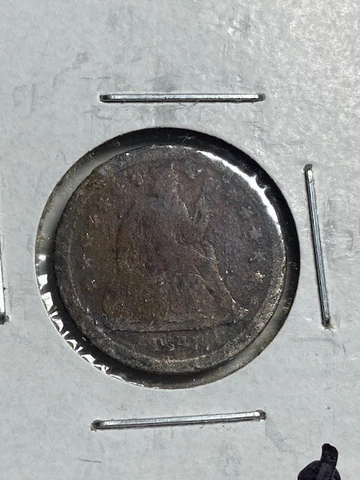 1841 Seated Dime, better date, filler, 99 Cent shipping offer Cover