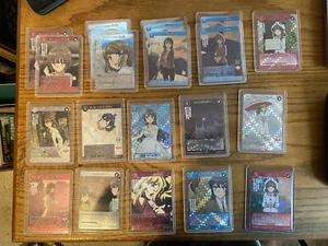 Weiss Schwarz Bunny Girl Senpai Cards - 19 Card Lot SR SR+ - Picture 1 of 1