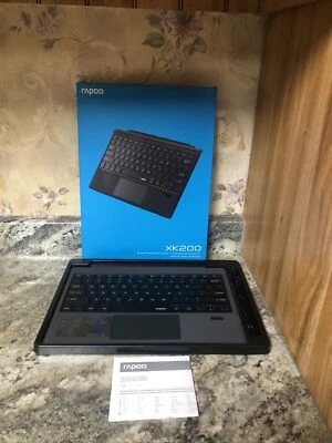 Rapoo XK200 Bluetooth Keyboard With Touch Pad SF Version Windows 10 - Image 1 of 4