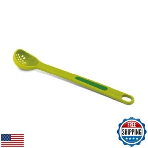 Joseph Joseph Scoop and Pick Jar Spoon and Fork Set, Plastic, Green - Picture 1 of 4