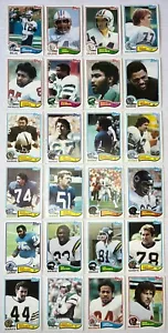 1982 Topps vintage football card lot (24 cards) - VG condition, some off center - Picture 1 of 18