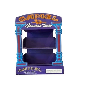 Vintage Camel Raised LOGO Cigarette Counter Display Point Of Sale 1990s Cardboar - Picture 1 of 9