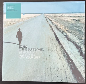 ECHO & THE BUNNYMEN WHAT ARE YOU GOING TO DO WITH YOUR LIFE LP BLUE VINYL LP NEW - Picture 1 of 2