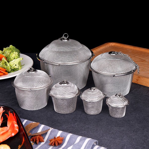 Stainless Steel Loose Tea Infuser Leaf Strainer Filter Diffuser Herbal Spic@V.ti Photo Related