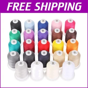 Strong Mercerized Cotton Thread - 18 Color Options for All Your Sewing Needs - Picture 1 of 9