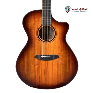 Breedlove Pursuit Exotic S Concerto Tiger's Eye CE Myrtlewood - Picture 1 of 5