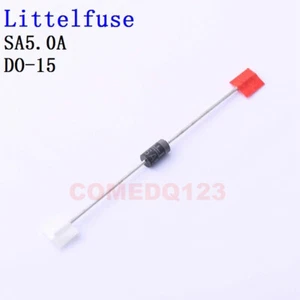 10PCSx SA5.0A DO-15 Littelfuse Diodes - TVS - Picture 1 of 1