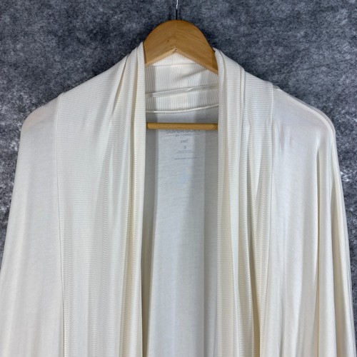 OFF WHITE Giacca Torrid 3 donna 3X 22W 24W bianco sporco super morbida maglia pipistrello Dolman spolverino