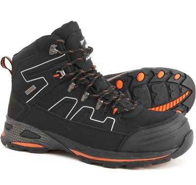 NUEVO CHINOOK PUNTERA DE SEGURIDAD IMPERMEABLES BOTAS DE TRABAJO PARA HOMBRE 10.5 NEGRO Foto 1 de 4