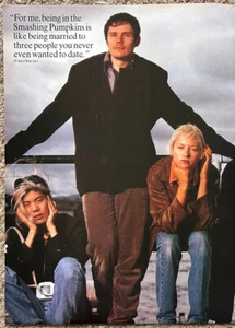 SMASHING PUMPKINS - 1995 full page UK magazine poster - Picture 1 of 2