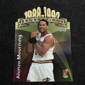1997-98 Topps Generations #G19 Alonzo Mourning HOF Miami Heat - Picture 1 of 3