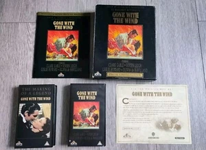 Gone With The Wind - Large VHS Video Box Set - Special Limited Edition - Foto 1 di 10